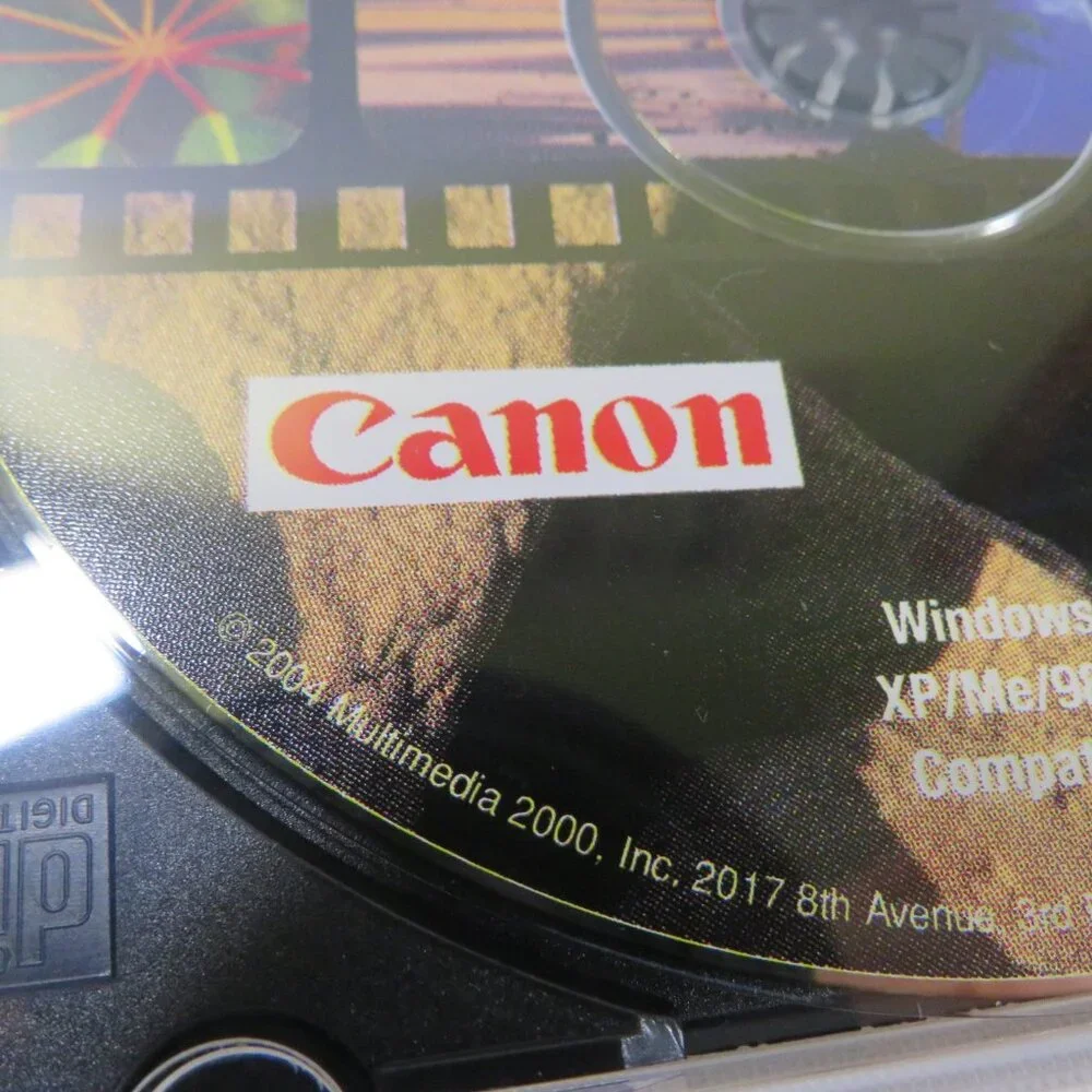 Canon Photography Workshop Computer Game OUT OF DATE SOFTWARE